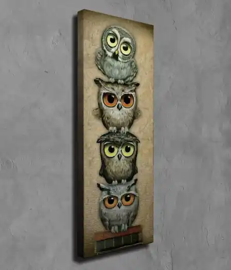 Tablou canvas PC119 Multicolor 30x80x3 cm Cumpără online