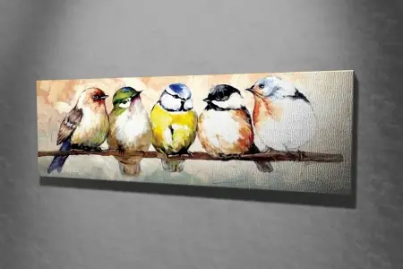 Tablou canvas PC126 Multicolor 30x80x3 cm Reducere specială
