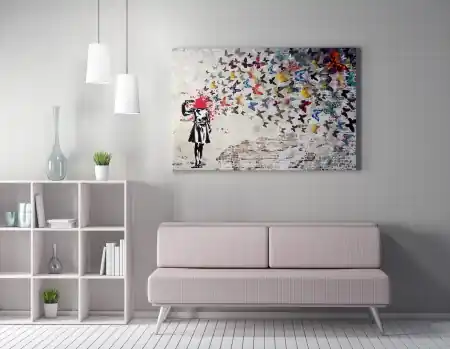 Popular Tablou canvas WY51 Multicolor 70x100 cm