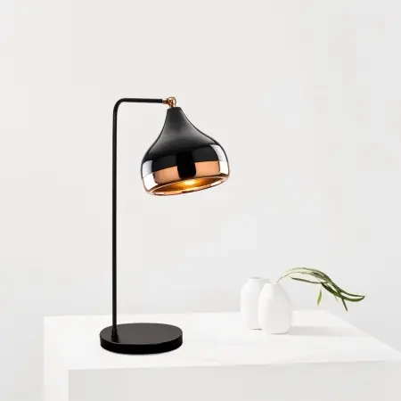 Veioza Yildo Negru 17x26x52 cm Discount