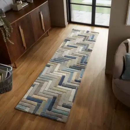 Covor traversă Russo Natural/Multicolor 60X230 cm, Flair Rugs Cumpărături sigure