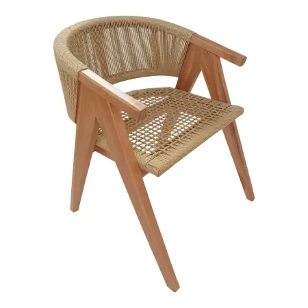 Fotoliu de gradina Wolly Boho Pako World Natural 60x60x76 cm Retur ușor