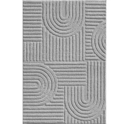 Covor Art Argintiu boho 280x370 cm Ofertă de sezon