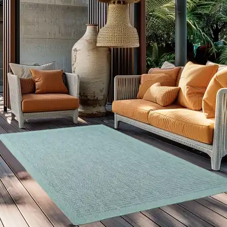 Covor traversa Giza Albastru 80x250 cm Discount