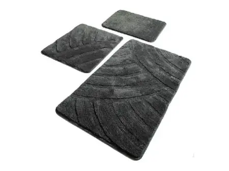Set 3 Covorase de Baie Alya Fume (Acryl) Doar azi