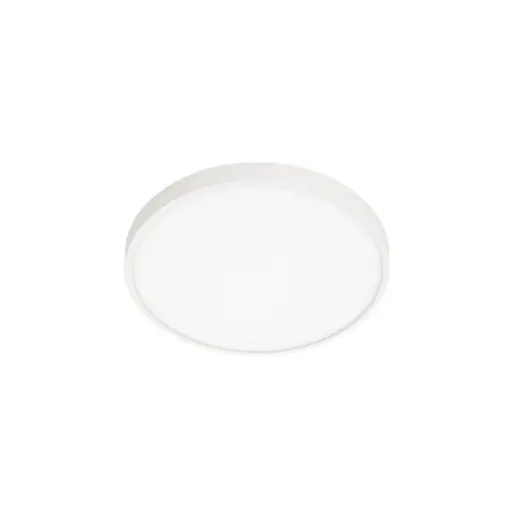 Plafoniera moderna alba rotunda Riberia 4000k Reducere extra
