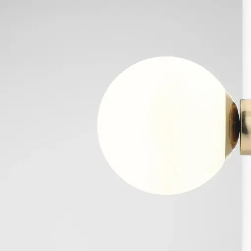 Aplica perete moderna aurie cu glob de sticla Ball M Reducere extra
