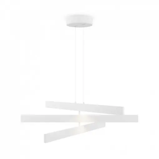 Reducere Lustra moderna alba minimalista cu led Maytoni Origami