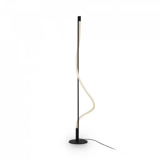 Chilipir Lampadar modern negru liniar minimalist Maytoni Tau