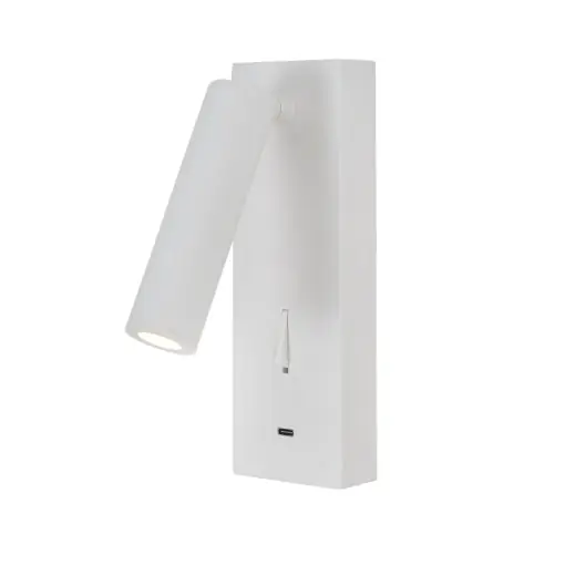 Aplica perete de citit 3W 3000K Alb Incarcator tip C TARIFA III 8984 Preț mic