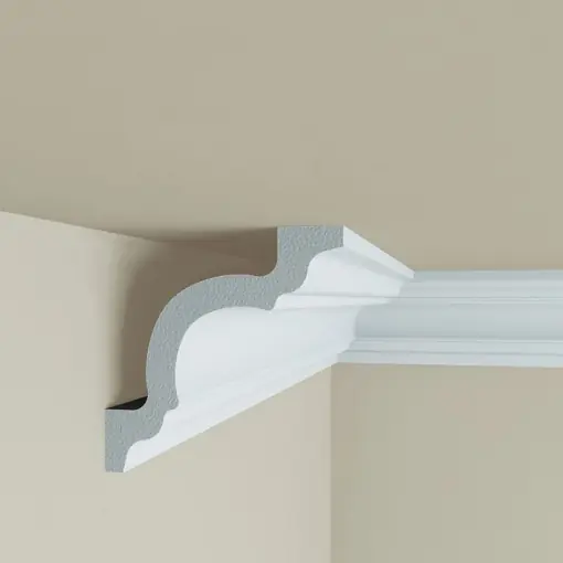 Ultima șansă Cornisa decorativa din polimer rigid C8 - 8x8x200 cm