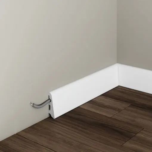 Bestseller Plinta decorativa din polimer rigid S16 - 5.8x1.8x200 cm