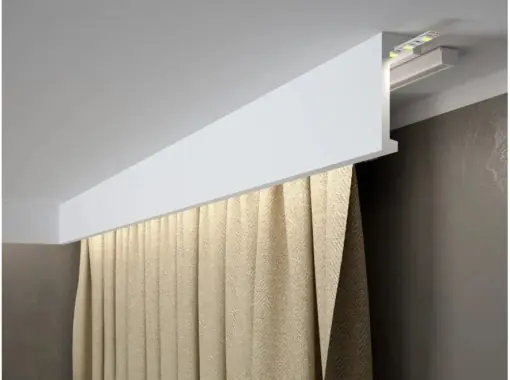 Plată sigură Scafa decorativa din polimer rigid ES4 - 10x4x200 cm