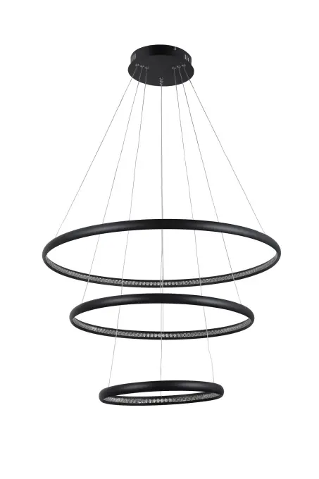 Chilipir Lustra BRIGHTON 3 Negru