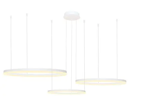 Lustra HALO PENDANT 100+80+60 CCT Alb + Telecomanda Comandă acum