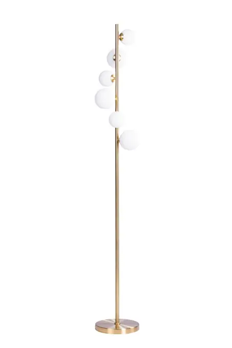 Lampadar SYBILLA 6 FLOOR Auriu Lichidare de stoc