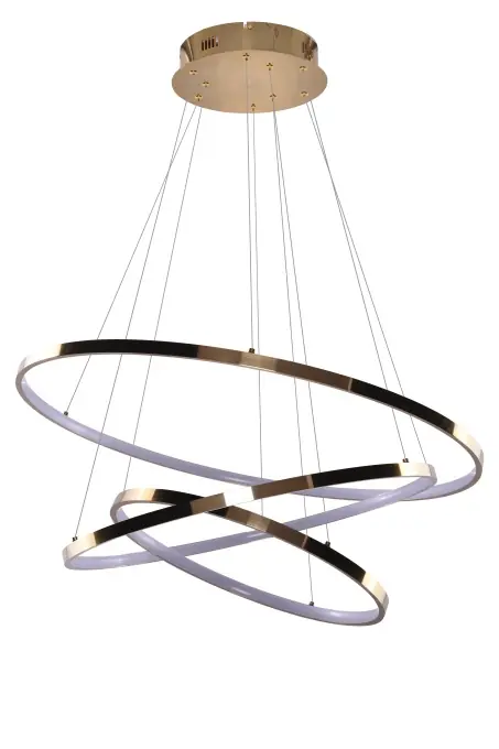 Lustra WHEEL 3 Dimabil Auriu Retur ușor