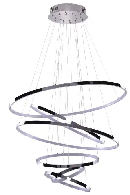 Lustra WHEEL 6 LONG Dimabil Chrome Ofertă