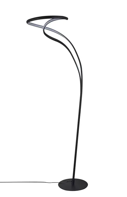 Lampadar TWIST FLOOR 3-STEP Dimabil Negru Chilipir