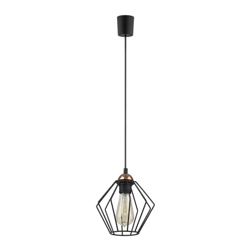 Doar azi Lustra Negru Cupru 1xE27 GALAXY 1642TK