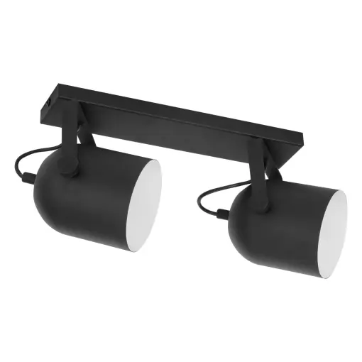 Calitate înaltă Plafoniera Negru 2xE27 SPECTRA 2610TK