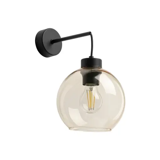Aplica perete Negru 1xE27 CUBUS 4135TK Discount
