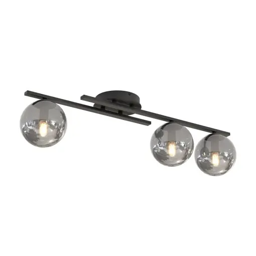 Plafoniera KAIRO 3 Negru Grafit Premium