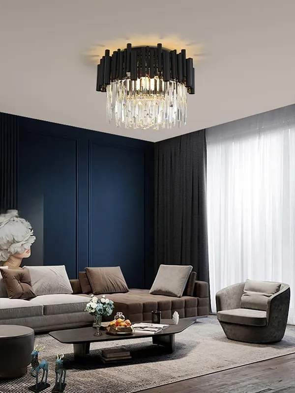 Reducere extra Plafoniera Dynasty Black 400