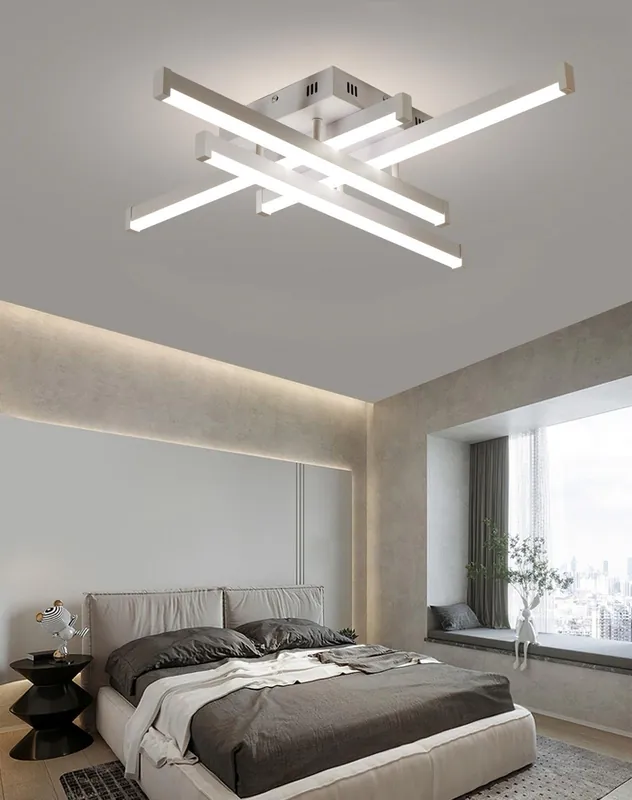 Super ofertă Lustra LED 80W Zig Zag Alb Mini 4