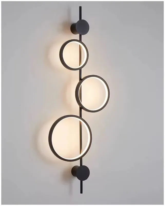 Cumpărături sigure Aplica LED Neagra Armonia