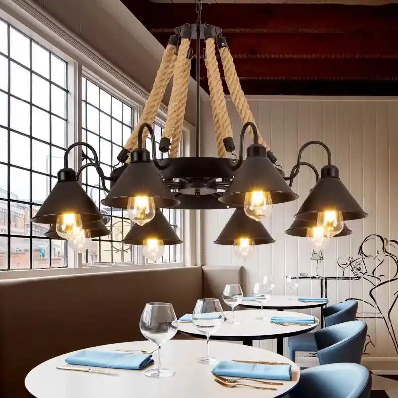 Preț promoțional Candelabru Rustic Industrial 8