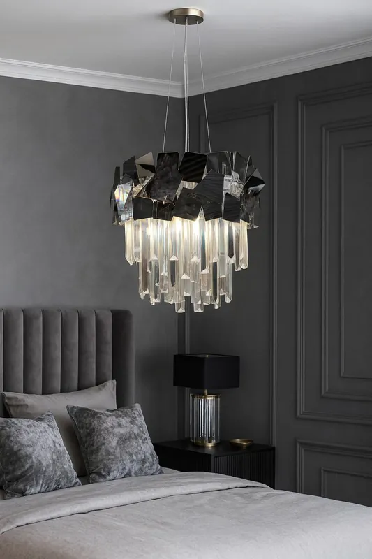 Cumpără acum Candelabru Lorette Argintiu Lucios LM 300