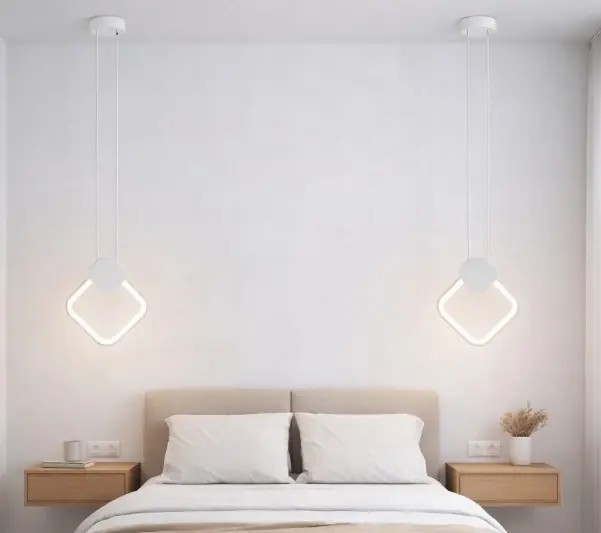 Pendul LED 24W Square Alb Vezi acum