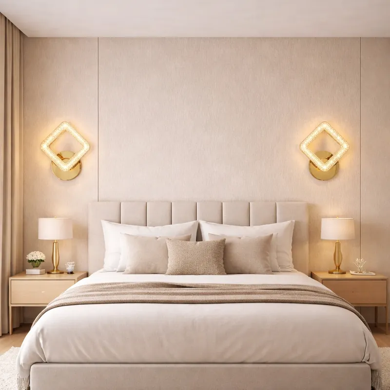 Aplica LED Square Glam Gold Chilipir