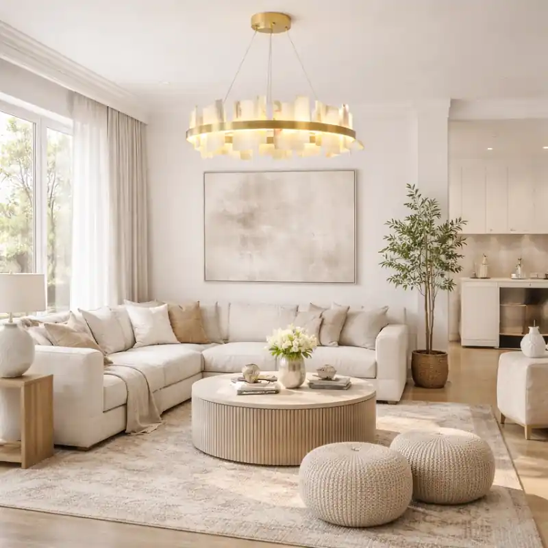 Cumpără acum Candelabru LED Crown Natural Marble Luxury TK