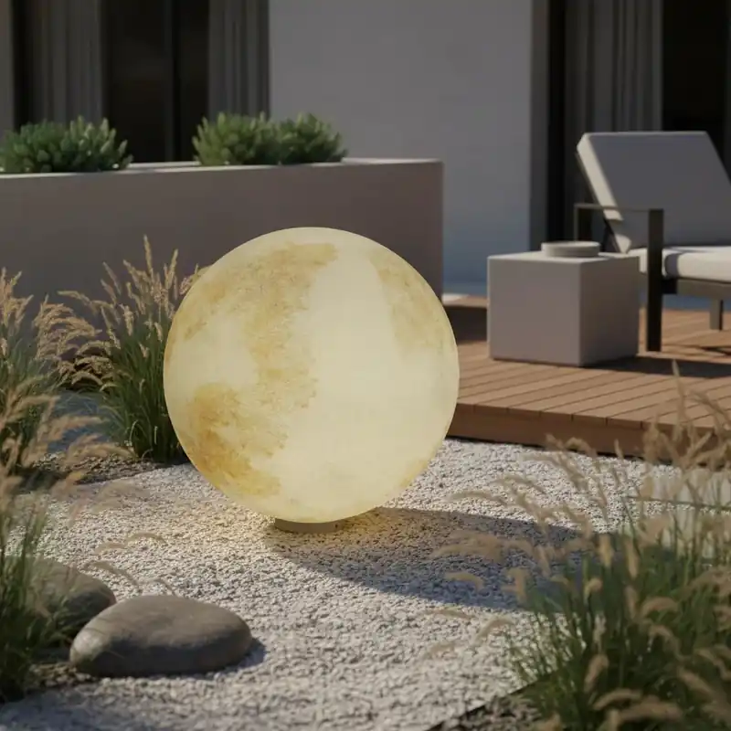 Premium Lampadar gradina exterior Eclipse White, 60