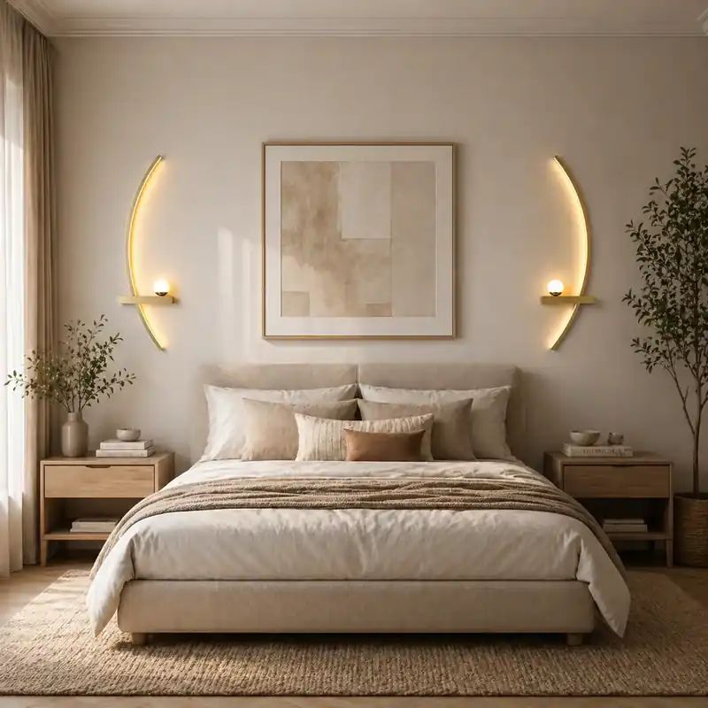 Aplica LED Arc Light Gold Ofertă specială