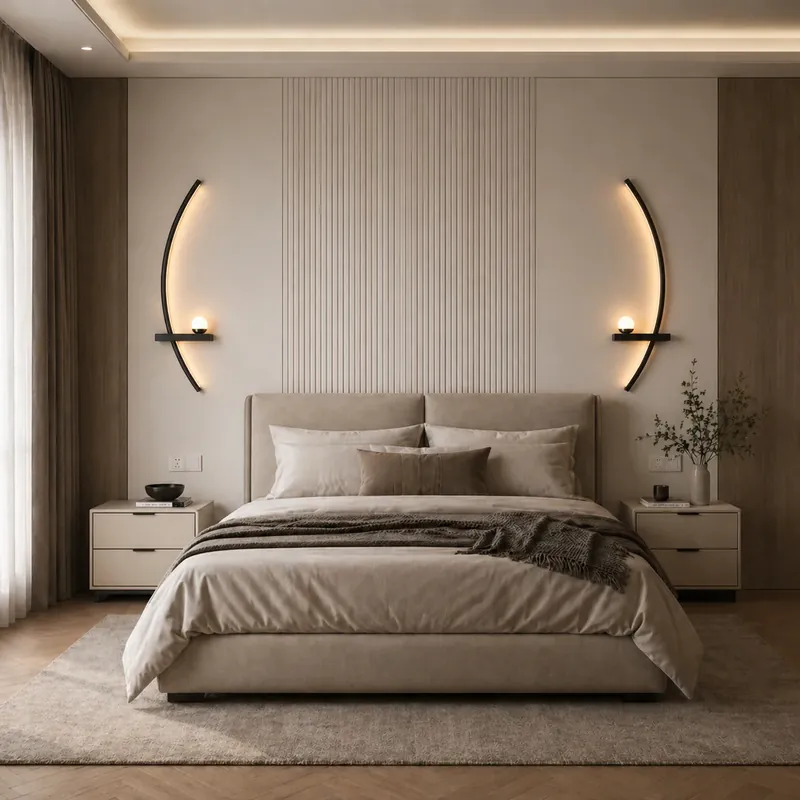 Ultima șansă Aplica LED Arc Light Black