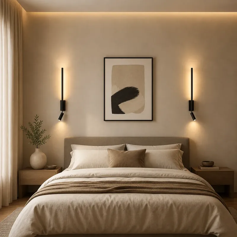 Retur ușor Aplica LED 24W Linear Glow Black