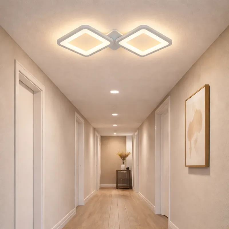 Aplica LED 44W Ceiling 2 Patrate Alb Retur gratuit