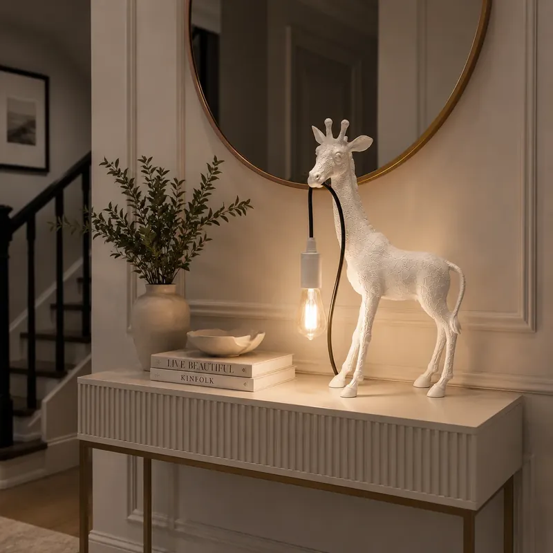 Veioza Giraffe White Cel mai vândut