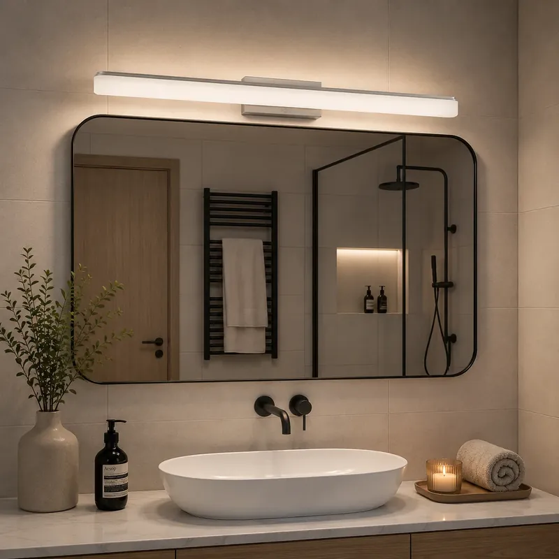 Cel mai vândut Aplica Baie LED 12W Linear (Argintiu)