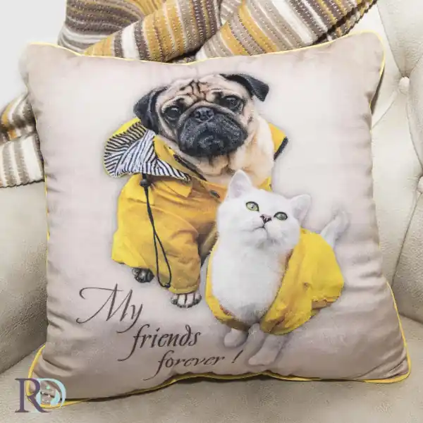 Reducere Perna decorativa, 40x40 cm, galben, Roxyma Dream Kuche