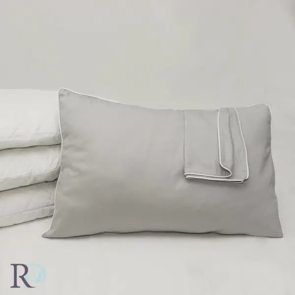 Fata de perna, 50x70 cm, 100% bumbac, gri, Roxyma Dream Chilipir