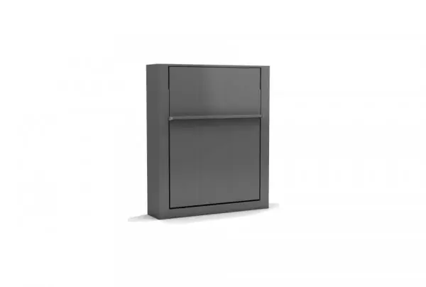 Reducere specială PAT RABATABIL DUBLU CU SOMIERA INCLUSA, FARA TABLII TAPITATE - NOVA QUEEN BED (150X200)