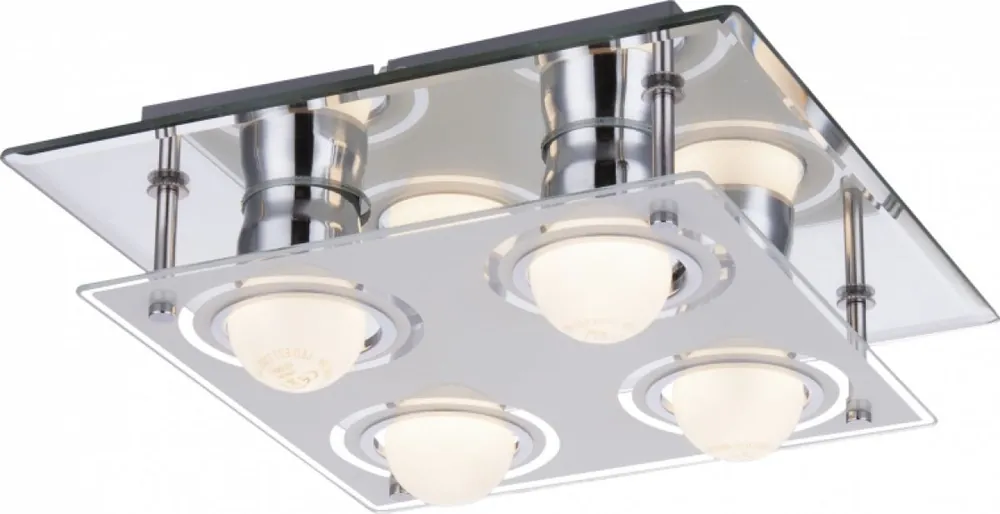 Plată sigură Lustra LED Blizzard 48971 - 4