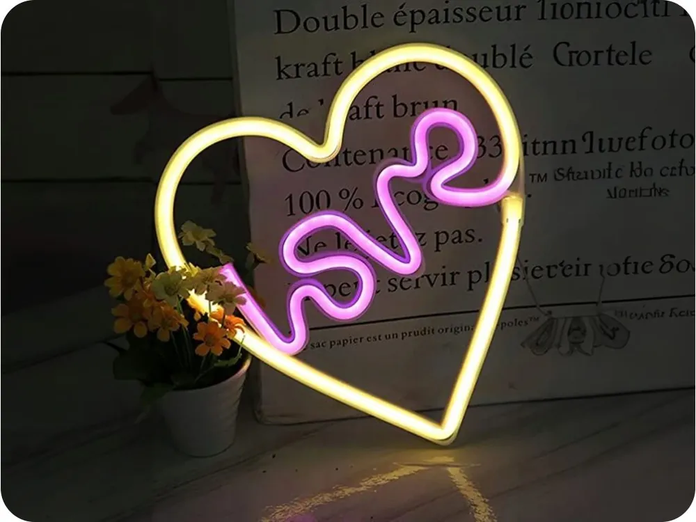 Mai ieftin Decor Neolia LED LOVE, 5V, USB [RTV100308]