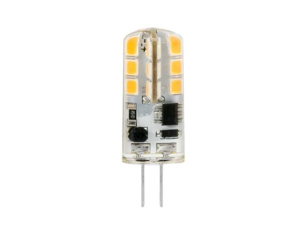 LEDOM LED Bec G4, 3W, 240lm, CCD, 12V AC/DC, 3000K [244520] Promoție