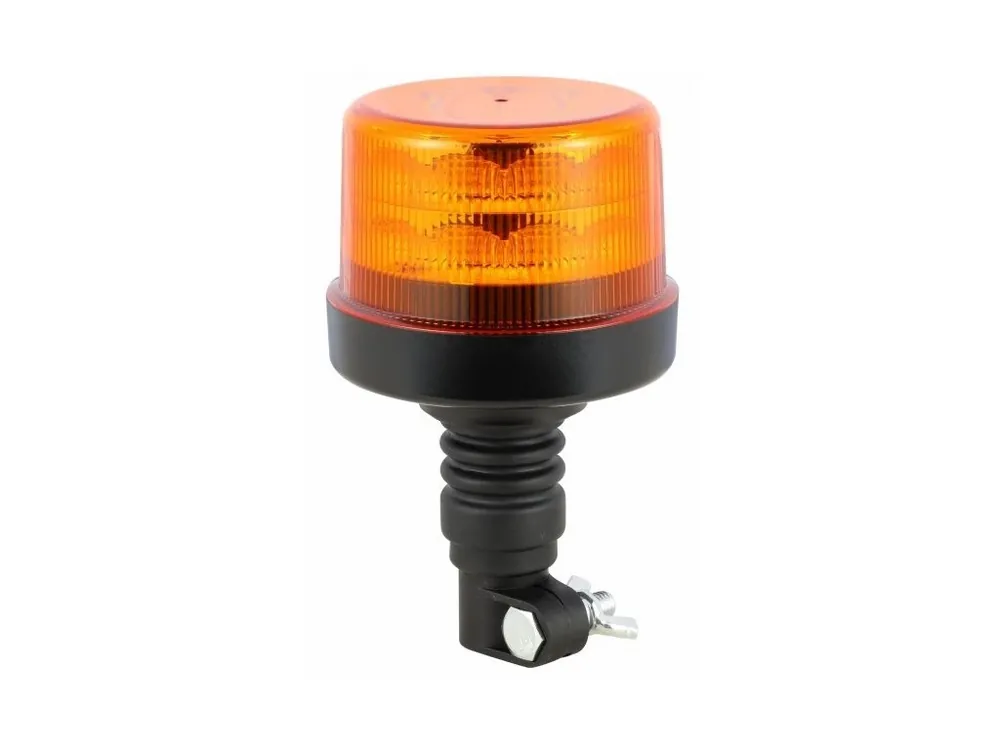 Far de avertizare LED 20W, 24xLED, R65, R10, conexiune flexibilă prin mâner, 12/24V, 4 moduri, portocaliu, IP67 [ALR0039-4] Cumpără acum