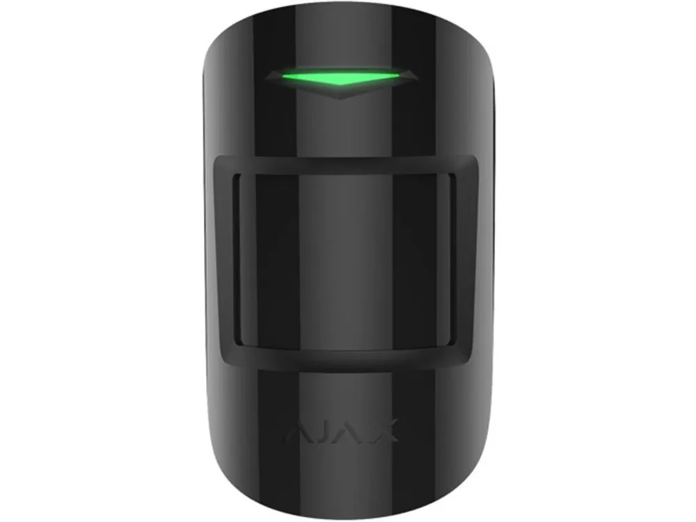 AJAX MotionProtect Detector de mișcare fără fir, ignorând mișcarea animalelor de companie de până la 20 kg, negru [5314] Livrare expres